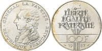 France 100 Francs La Fayette, MDP, Silver -