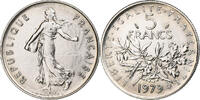 France 5 Francs Semeuse, Paris, FDC, Nickel, Gadoury:771 -