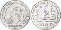 France 100 Francs Descartes, Paris, Silver, Gadoury:906 -