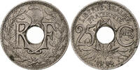 France 25 Centimes Lindauer, Paris, Souligné, Nickel -