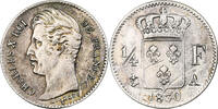 France 1/4 Franc Charles X, Paris, Silver, Gadoury:402 -