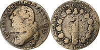 France 12 Deniers Louis XVI, Arras, Bronze -