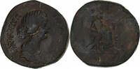 Sestertius Faustina II, Rome, Bronze, RIC:1663 -