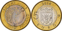 Finland 5 Euro Finland Proper, Vantaa, Bi-Metallic, KM:158 -