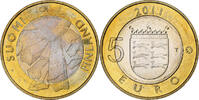 Finland 5 Euro Ostrobothnia, Vantaa, Bi-Metallic, KM:171 -