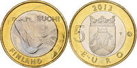 Finland 5 Euro Imatra Dam, Vantaa, Bi-Metallic, KM:195 -