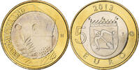 Finland 5 Euro St. Olaf Castle, Vantaa, Bi-Metallic, KM:199 -