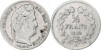 France 1/4 Franc Louis-Philippe I, Paris, Silver, Gadoury:355 -