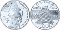 France 100 Francs Liberté guidant le peuple, MDP, BE, Silver -