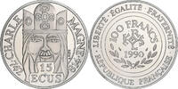 France 100 Francs Charlemagne, MDP, Proof, Silver -