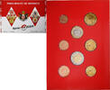 Monaco Coffret 1c. à 2€ Albert II, Set 1c. - 2 Euro, BU, MDP -