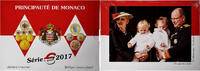 Monaco Coffret 1c. à 2€ Albert II, BU, MDP -