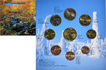 Finland Set 1 ct. - 2 Euro + Token FDC, Vantaa -