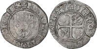 France Blanc Guénar Charles VI, Troyes, Billon -