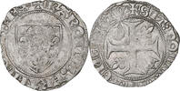 France Blanc Guénar Charles VI, Tournai, Billon -