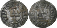 France Denier Philip II, Saint-Martin de Tours, Billon -