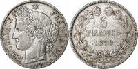 France 5 Francs Cérès, Paris, Silver, Gadoury:742 -
