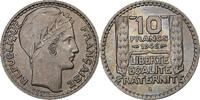 France 10 Francs Turin, Beaumont le Roger, Rameaux longs, Copper-nickel -