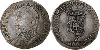 Duchy of Savoy Testone Emmanuel-Philibert, Vercelli, Silver -