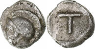 Tetartemorion Arkadia, Tegea, Silver, HGC:5-1054 -