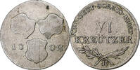 Austria 6 Kreuzer Franz II, Vienna, Billon, KM:29 -