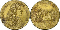 France betaalpenning Louis XIV, Flandre Française, Nimègue, Brass -