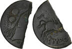 1/2 As Tarraconensis, Iberia, Emporiae, Bronze -