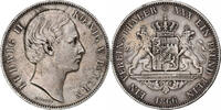 Kingdom of Bavaria Vereinsthaler Ludwig II, Munich, Silver -