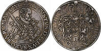 Electorate of Saxony Thaler August I, Dresden, Silver -