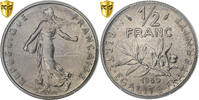 France 1/2 Franc Semeuse, Paris, Nickel, PCGS, Gadoury:429 -