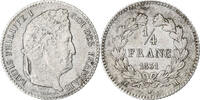 France 1/4 Franc Louis-Philippe I, Toulouse, Silver -