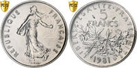 France 5 Francs Semeuse, Paris, Copper-nickel, PCGS, Gadoury:771 -