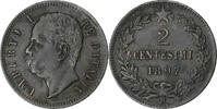 Italy 2 Centesimi Umberto I, Rome, Copper -
