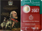 San Marino 2 Euro Giuseppe Garibaldi, Coin card, Rome, Bi-Metallic -