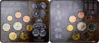 Greece Set 1 ct. - 2 Euro Coin Card, BU, Athens -
