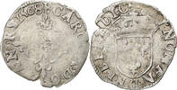 France Sol Parisis Charles IX, Angers, 2nd type, Billon -