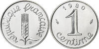 France 1 Centime Épi, Paris, série FDC, Stainless Steel -