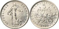 France 5 Francs Semeuse, Paris, série FDC, Copper-nickel -