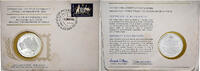 Australia Medal + stamp International Society of Postmasters, Silver -