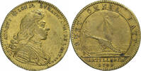 France betaalpenning Louis-Auguste de Bourbon, Artillerie, Brass -