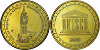 France Tourist token Unesco, Beffroi de Bergues, Copper-nickel -