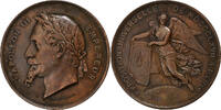 France Medaille Napoléon III, Exposition Universelle de Paris, Copper -