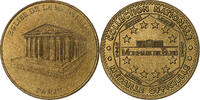 France Tourist token Église de La Madeleine, MDP, Nordic gold -