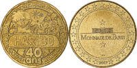 France Tourist token Haribo France, 40 ans, MDP, Nordic gold -