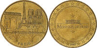 France Tourist token Paris, monuments, MDP, Nordic gold -