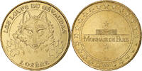 France Tourist token Les loups du Gévaudan, MDP, Nordic gold -