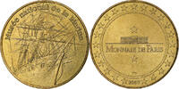 France Tourist token Musée National de la Marine, MDP, Nordic gold -