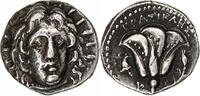 Didrachm Islands off Caria, Rhodes, Silver -