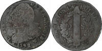 France 2 sols François Louis XVI, Arras, Copper -