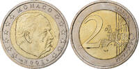 Monaco 2 Euro Rainier III, Monnaie de Paris, Bi-Metallic -